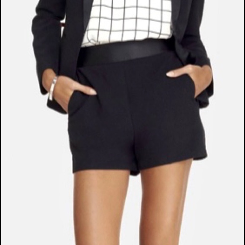 Express tuxedo shorts